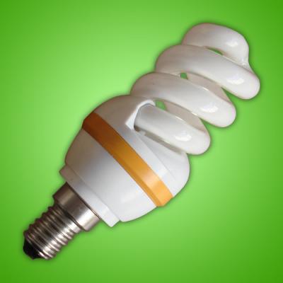 Chine Ampoules économiseuses d'énergie de la lumière du jour 13watt/15watt de T2, E27/E14/éclairage de B22 2700k à vendre