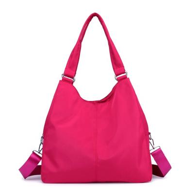 China Fashionable Water Resistant Promotion Purple Chinese Old Ladies Bag Nylon for sale