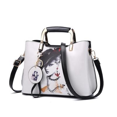 China Water Resistant 2021 Famous Design Famous Fashion Brand Ladies Shoulder Bag Luxury Genuine Leather Handbags For Women for sale