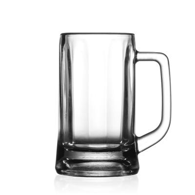 China Disposable 335ml 11.3oz Engraved Nice Dimple Personalized Insulated Custom Beer Glass Mug for sale