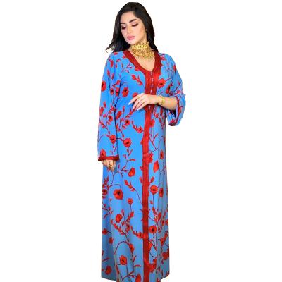 China Islamic Clothing India & Pakistan Clothing 2022 Turkey Abaya Women's Moroccan Dress for sale