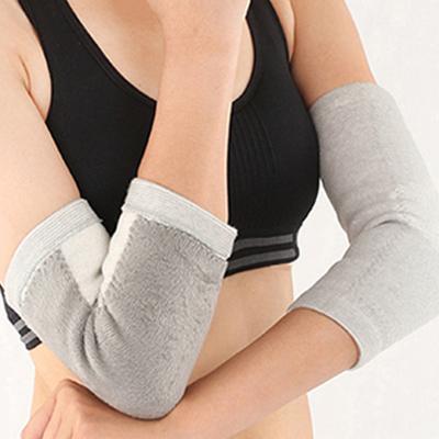 China Keep Warm Elbow Pad Protect Support Knee Sheath High Elastic Sports Gym Elbow Brace Warm Outdoor Recycling Guard for sale