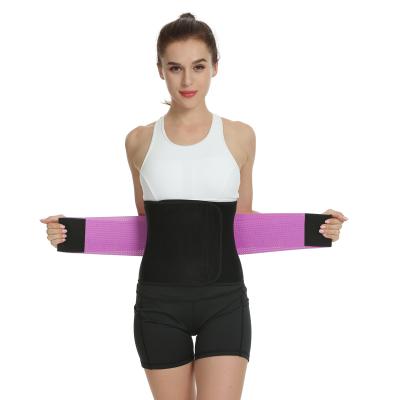 China Custom Logo Fitness Weight Loss Low Back Logo Fitness Weight Loss Low Trainer Slimmer Sauna Waist Trimmer Gym Belt Sports Lovers for sale