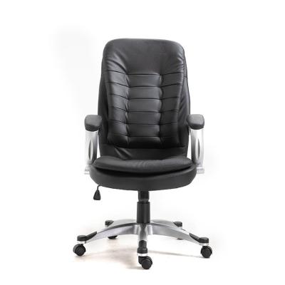 China Adjustable Modern PU Leather High Back Swivel Height(Height)Executive Office Chair for sale