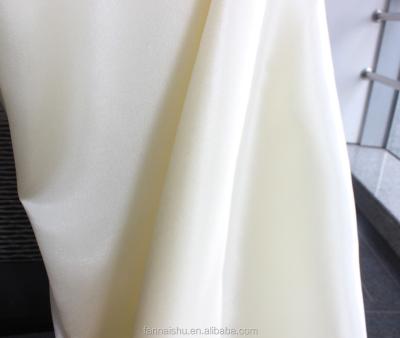 China Antistatic manufacture sells 75*100D 100% polyester satin shiny fabric for sale