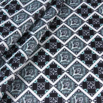 China Soft Polyester Dyed Digital Printed Indian Dress Fabric Custom Printing for sale