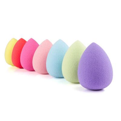 China Facial Sponge Latex Makeup Water Drop Free Makeup Sponge For BB Cream Makeup Puff Sponge Blast Free Samples for sale