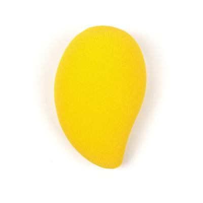 China Wholesale Latex Free Sponge Summer Mango Shape Beauty Makeup Sponge Puff for sale