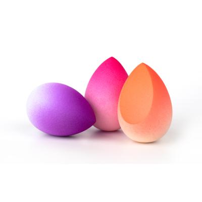 China Latex Sponge Gradient Color Makeup Sponge Beauty Blast Free Blender For Foundation Lady Face Cosmetics for sale