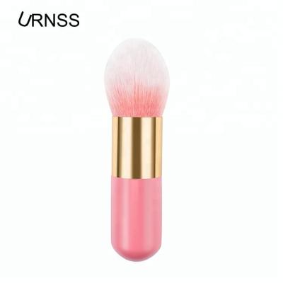 China Hot Selling Flat Brush China Supply Amazon Vegan Private Label Single Brush Flat Brush Cosmetic Brush For Make Up for sale