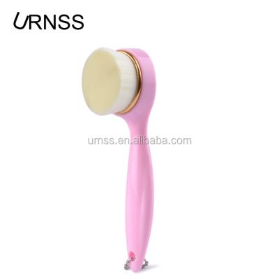 China Wholesale Easy Handle Detergent Long Handle Brush Facial Cleansing Brush for sale