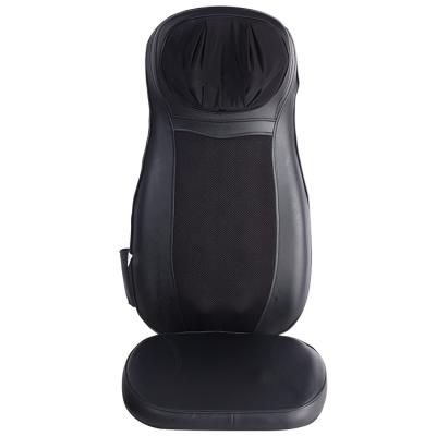 China Modern Vibrating New Body Intelligence PU Body Massage Shiatsu Back Mat Car Seat Massager Shiatsu Cushion Electric Vibration Butt for sale