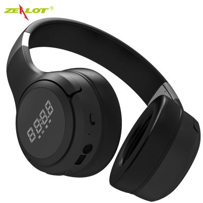 China 2021 New Style Headband Earphone B28 Headset Wireless Earphone With LCD Display for sale