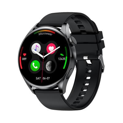 China Hot Selling 2021 GPS Navigation Wear Newest Design 3 Inch IPS HD Display BT Call IOS Android Smartwatch 1.3 samrtwatch for sale