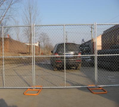 China Easily Assembled Chain Link Temp Panels 6' x12 Chain Link Temporary Fence Factory Direct for sale