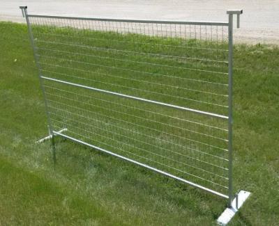 China 6x10Ft Industrial New Construction Temporary Fence Panels for sale