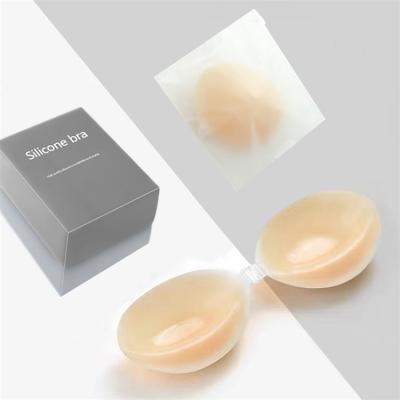 China Silicone Silicone Breast Stick Women's Summer Thin Silicone Bra Silicone Swimming Bra for sale