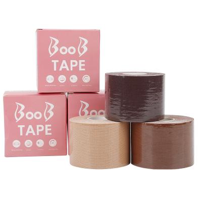 China Hot Selling Self Adhesive Silicone Stretch Tape Non Adhesive Sports Tape Ladies Nipple Tape for sale