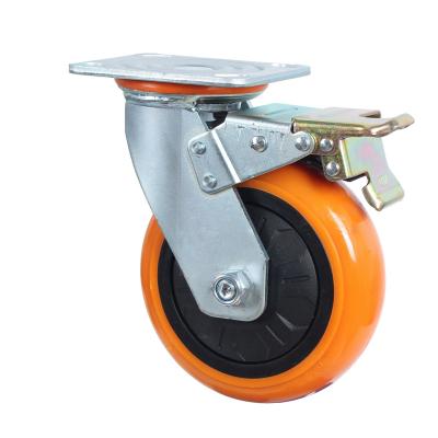 China Other wholesale price ruedas de pvc pvc locking caster cart 4 inch swivel wheel cart wheel en venta