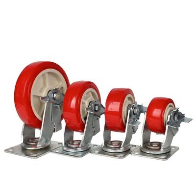 China Other PIVOT Rigid Swivel & Rigid Professional Production High Quality Caster Wheels 4 Inch 6 Inch Caster Wheels en venta