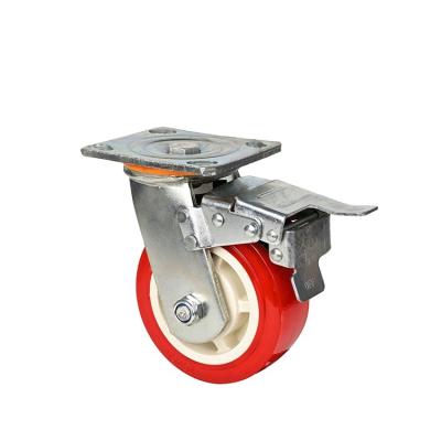 China Other PIVOT Rigid Swivel & High Quality Rigid 3 Inch Factory Scaffolding Caster Wheel With Side Brake en venta