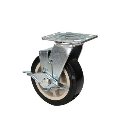 中国 Other PIVOT Rigid Swivel & Factory Price Rigid Industrial 4 Inch Polyurethane Swivel Plate Locking Casters Wheels 販売のため