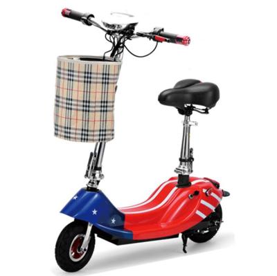 China New Model Foldable Unisex Cheap 24V 30 Degree Riding Electric Scooty For 10yrs Kid With Seat Sport EScooter for sale