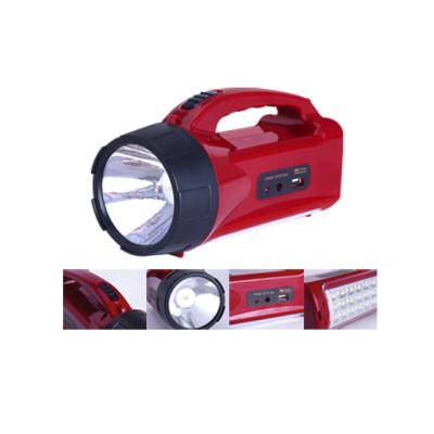 China Camping Portable Led Rechargeable Torch Light With USB To Charger Mobile for sale