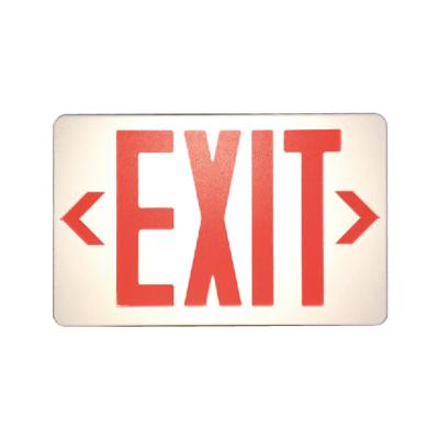 China Emergency Instructions LED EMERGENCY EXIT Sign For Emergency Escape Illuminated Exit Signs for sale