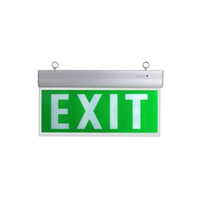 China EXIT LIGHT latest rechargeable emergency exit lamp 2835 SMD led exit light for sale