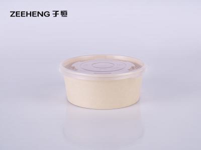 China Zeeheng Bamboo Round Salad Bowls 1300ml 50pcs Per Sleeve zu verkaufen