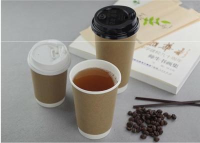 중국 테이크아웃 Kraft Compostable 뜨거운 서류상 커피 잔, 처분할 수 있는 에스프레소 컵 판매용