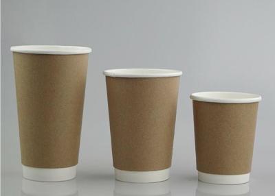 China Bereiten Sie doppel-wandige kundenspezifische Drucksache-Kaffeetassen tränken den biologisch abbaubaren Beweis auf zu verkaufen