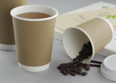 China Mikrowellen-und Gefrierschrank-sicheres förderndes Papierkaffeetasse-kundenspezifisches Massenlogo gedruckt zu verkaufen