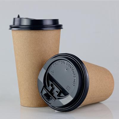 China Eco - película de un sólo recinto amistosa de las tazas de café del papel de Kraft 8oz 250cc PE en venta