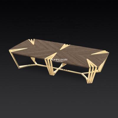 China Contemporary Modern Convertible Furniture Steel Pipe Stainless Steel Glass Top Dining Table for sale