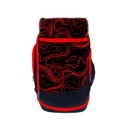 China Factory wholesale price waterproof custom sport item sublimated sports logo basketball team custom backpacks with shoes compartment for sale