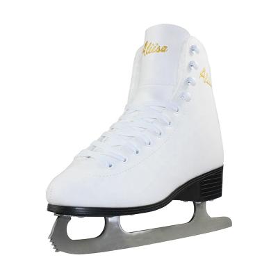 China Strong Women's Figure Recreational Ice Skates With Stainless Steel Blade for sale