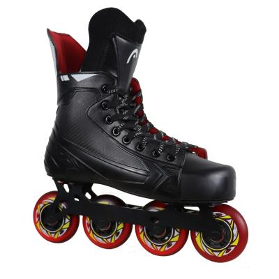 China Indoor and Outdoor Sport Roller Hockey Skate Built-in Hockey Skate Fitness Durable Roller Hockey Skate for sale