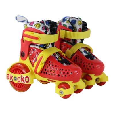 China Safe Baby Infant Quad Roller Adjustable Skate for sale