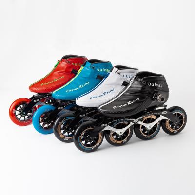 China Light Weight Wholesales City Racing Carbon Fiber Integrated Racing Speed ​​Skate for sale