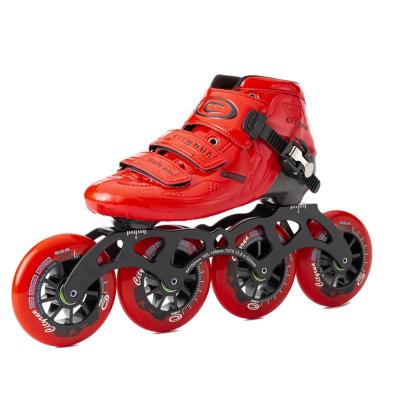 China Lightweight Adult Carbon Fiber Racing Speed ​​Skates Shoe for sale