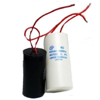 China AC / Motor AC Motor Start Capacitor With RoHS Approval CBB60 16uf AC Motor Capacitor CBB65 40uf for sale