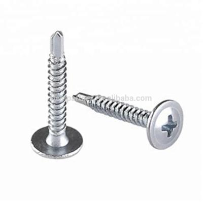 China DIN ISO BS JB Self Drilling Window Self Drilling Screws STEEL GALVANIZED Metal Screw Taiwan Manufacturer for sale