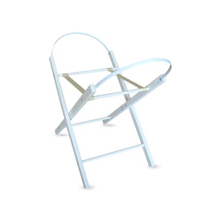 China Solid Wood Folding Baby Moses Basket Stand for sale