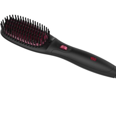 China Electric Hotel Hair Brush Straightener for sale