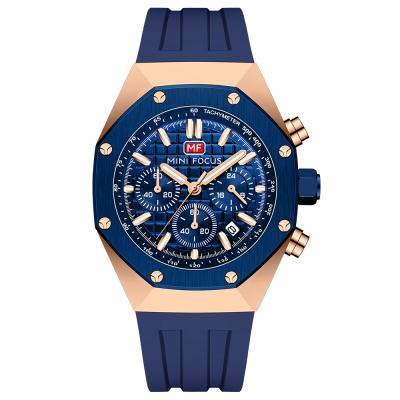 China Relogio Masculino Mini Focus MF0417G automatic original brand date men luxury wristwatches waterproof fashion chronograph quartz watch for sale