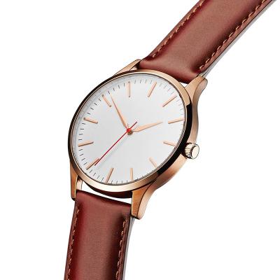 China Watch 2035 Japan Movement Non-Specific Simple Quartz Analog Your Own Logo Custom Unisex Minimalist Watch for sale