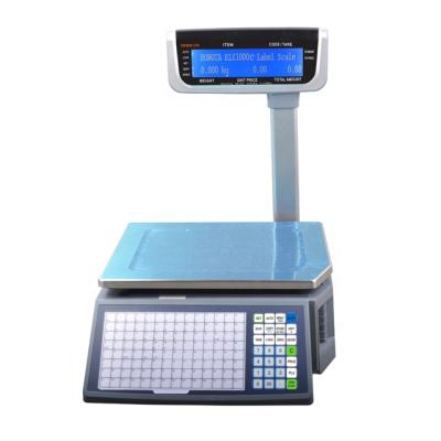 China RLS1000 Digital Price Weighting Digital Ticket Printing Calibration Weight Calculation Scale Width: 30~60mm for sale