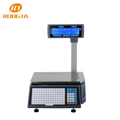 China RLS1000 RONGTA Retail Barcode Label Printing Scale Price Calculator Scale For Butcher Shop RLS1000 40g for sale